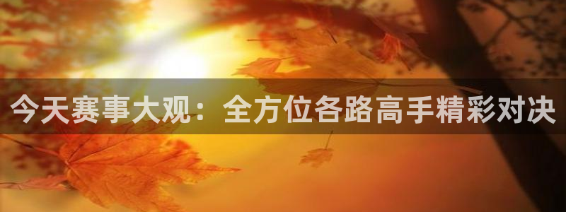 178体育直播在线：今天赛事大观：全方位各路高手精彩对决